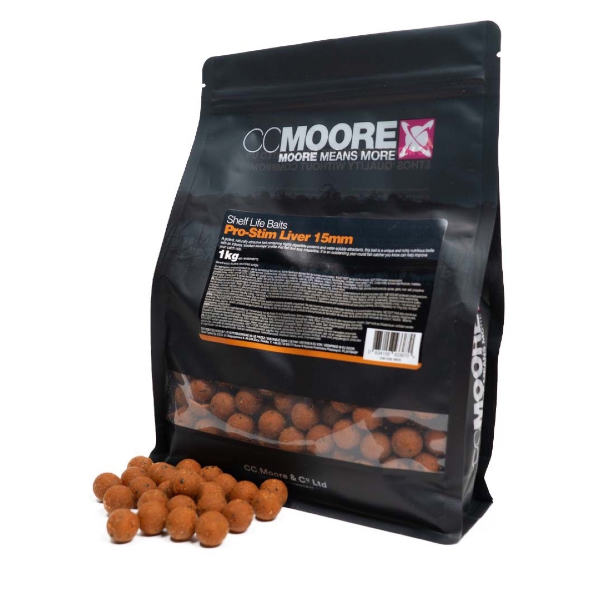 CC Moore Pro Stim Liver boilies