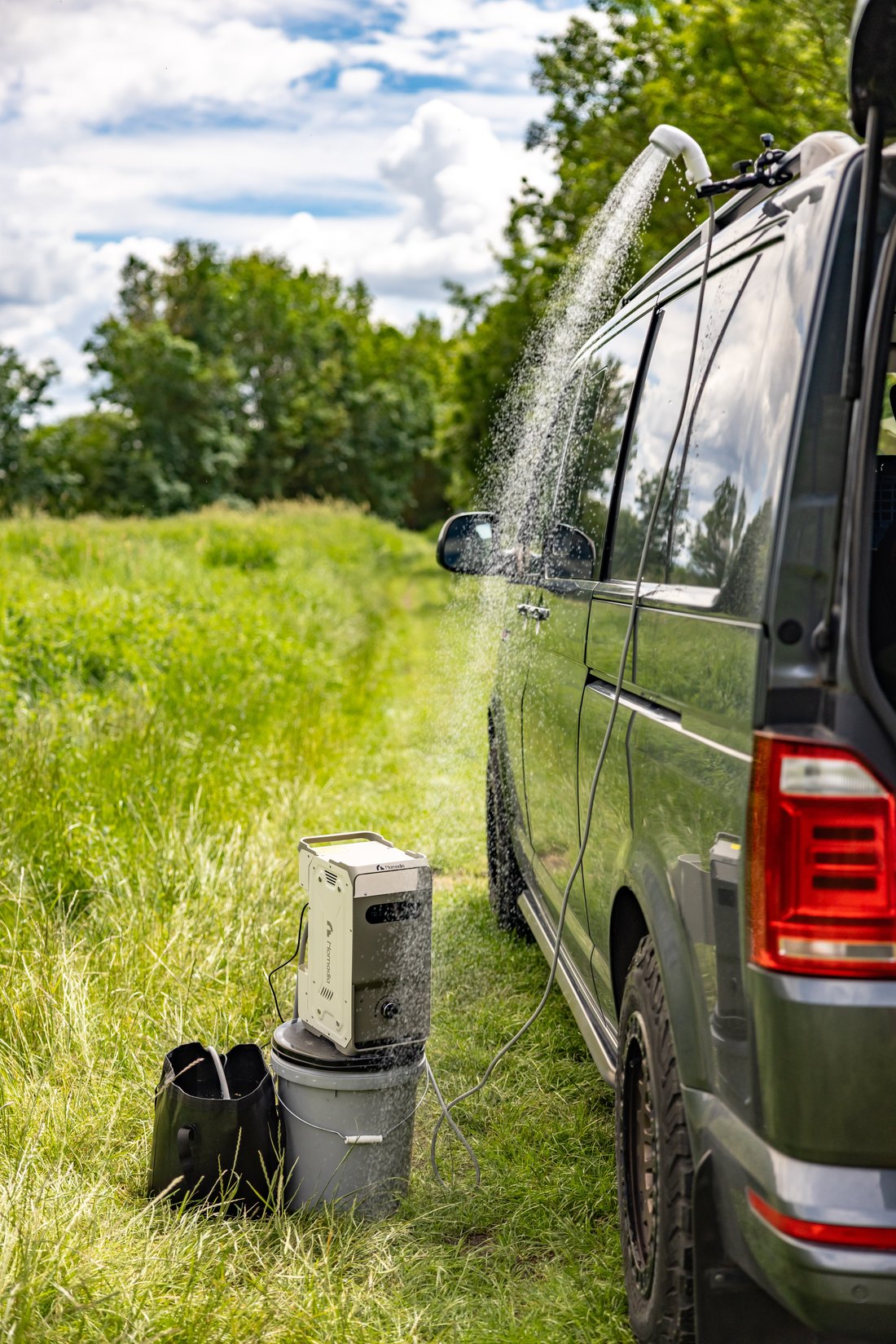 ThermoFlow camping setup